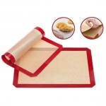  Silikon Çok Amaçlı Geniş Fırın Matı Kurabiye Kek Pişirme Matı 30*40 cm 