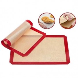  Silikon Çok Amaçlı Geniş Fırın Matı Kurabiye Kek Pişirme Matı 30*40 cm 