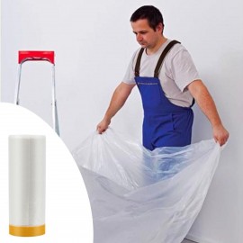   Boya Badana Eşya Koruma Hışır Örtüsü 180cm x 15 mt Yapışkanlı Hışır Örtü