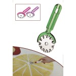 Kurabiye Pizza Hamuru Kesici Şekillendirici Dalgalı  Hamur Ruleti