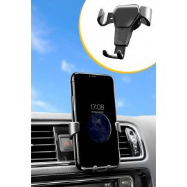  Araç İçi Klima Izgarasına Takılabilen Plastik Oto Telefon Tutucu Gravity