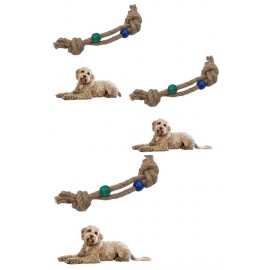 Diş Kaşıma İpi Köpek Oyuncağı Diş Güçlendirme Temizleme İpi Köpek Oyun Halatı