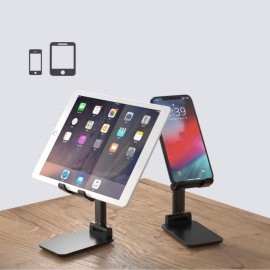 Siyah Aynalı Cep Telefonu Sabitleyici Stand Katlanabilir Ayarlanabilir Telefon Standı