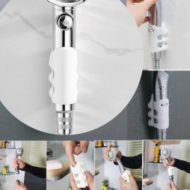 Su Geçirmeyen  Dayanıklı Kancalı Banyo Duş Başlığı Askı Tutucu Silikon Güçlü Vantuz Vakum Aparatı