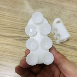 Su Geçirmeyen  Dayanıklı Kancalı Banyo Duş Başlığı Askı Tutucu Silikon Güçlü Vantuz Vakum Aparatı