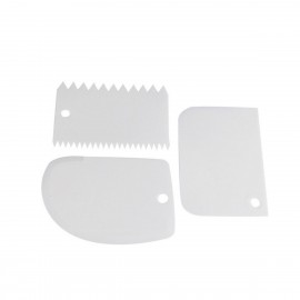 Pasta Hamur Şekillendirici Spatula Kesici Kazıyıcı Dekoratör Set