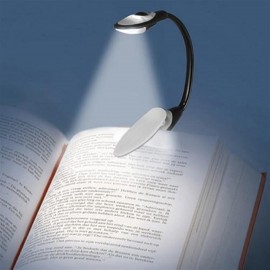 Kitap Okuma Lambası Kıskaçlı Işık Pilli Aydınlatma Kitap Okuma Işığı