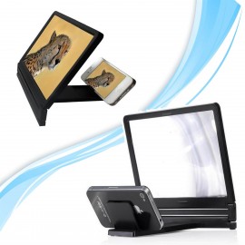 Universal Telefon Tablet Ekran Büy üt ücü Standlı Projektör Aleti